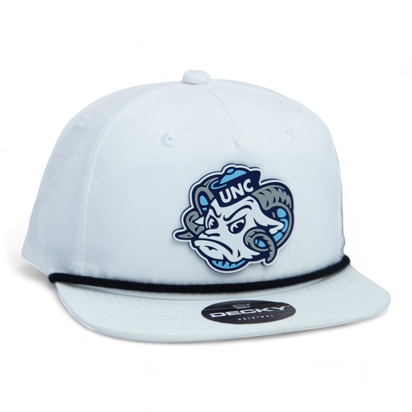 UNC Tar Heels 3D Classic Rope Hat- White/ Black