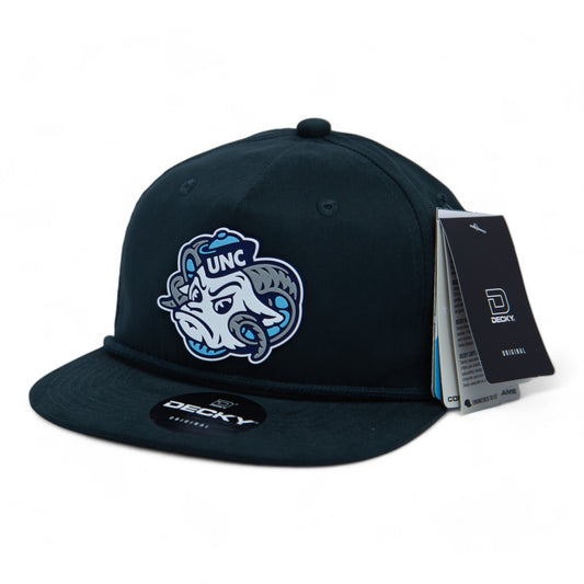 UNC Tar Heels 3D Classic Rope Hat- Charcoal