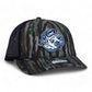 UNC Tar Heels 3D Snapback Trucker Hat- Realtree Original/ Black