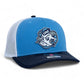 UNC Tar Heels 3D Snapback Trucker Hat- Columbia Blue/ White/ Navy