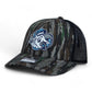 UNC Tar Heels 3D Snapback Trucker Hat- Realtree Original/ Black