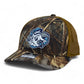 UNC Tar Heels 3D Snapback Trucker Hat- Realtree Max 7/ Buck