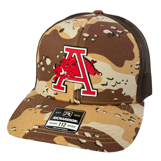 12 Digital Desert Camo Baseball Hats