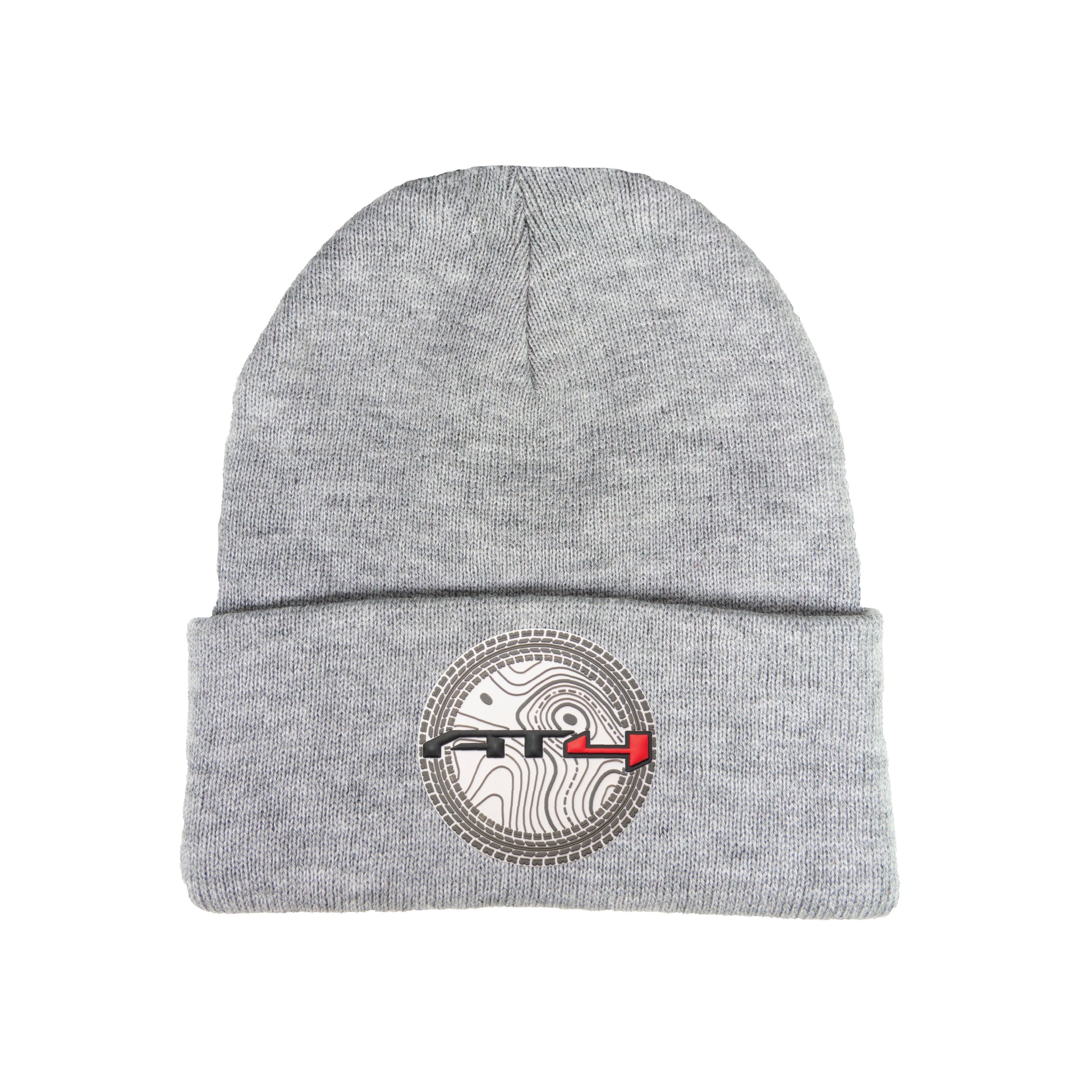 AT4 12 in Knit Beanie- Heather Grey - Ten Gallon Hat Co.