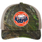 Astros Retro Astrodome 3D Patterned Snapback Trucker Hat- Mossy Oak Obsession/ Khaki - Ten Gallon Hat Co.