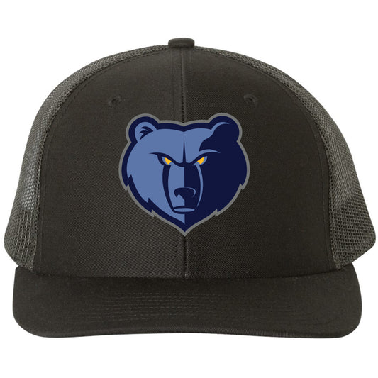 Memphis Grizzlies 3D Snapback Trucker Hat- Black - Ten Gallon Hat Co.