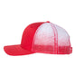 Arkansas Razorbacks Jumping Hog Classic 3D Patterned Mesh Snapback Trucker Hat- Red/ Red to White Fade - Ten Gallon Hat Co.
