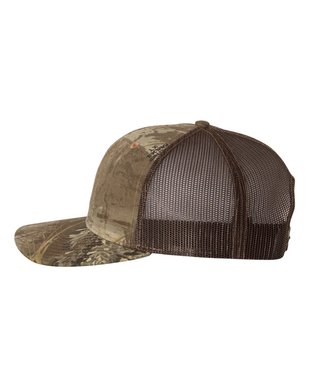 Busch Light Mountain Escape 3D Patterned Snapback Trucker Hat- Realtree Max-1/ Brown - Ten Gallon Hat Co.