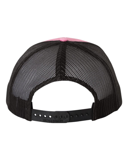 Memphis Grizzlies 3D Snapback Trucker Hat- Hot Pink/ Black - Ten Gallon Hat Co.