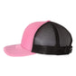 Arkansas Razorbacks Classic 3D Snapback Trucker Hat- Hot Pink/ Black - Ten Gallon Hat Co.