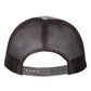 Arkansas Razorbacks Classic 3D PVC Rubber Patch Hat- Heather Grey/ Dark Charcoal - Ten Gallon Hat Co.