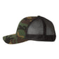 Milwaukee Bucks 3D YP Snapback Trucker Hat- Army Camo/ Black - Ten Gallon Hat Co.
