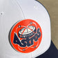 Astros Retro Astrodome 3D Snapback Trucker Hat- Charcoal/ Black - Ten Gallon Hat Co.