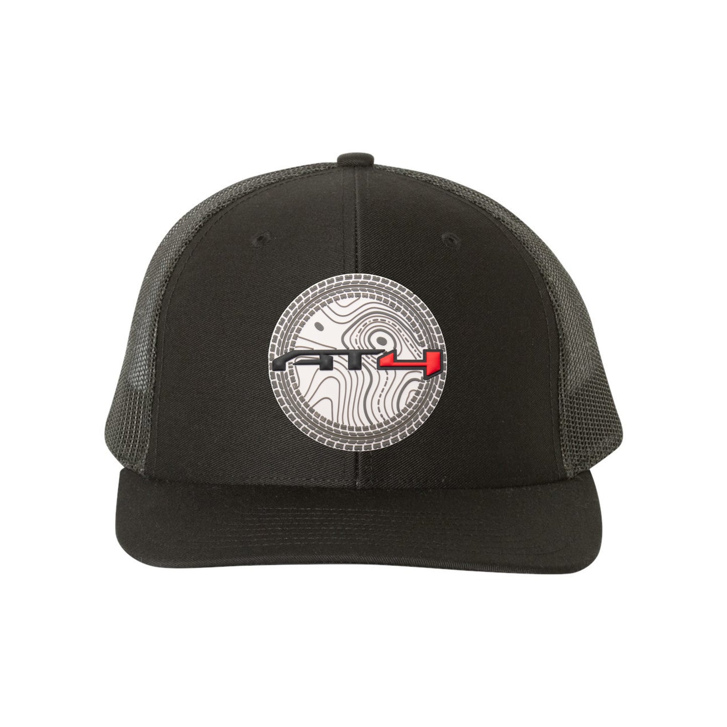 AT4 3D Snapback Trucker Hat- Black - Ten Gallon Hat Co.